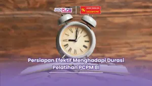 berapa lama pelatihan PCPM BI