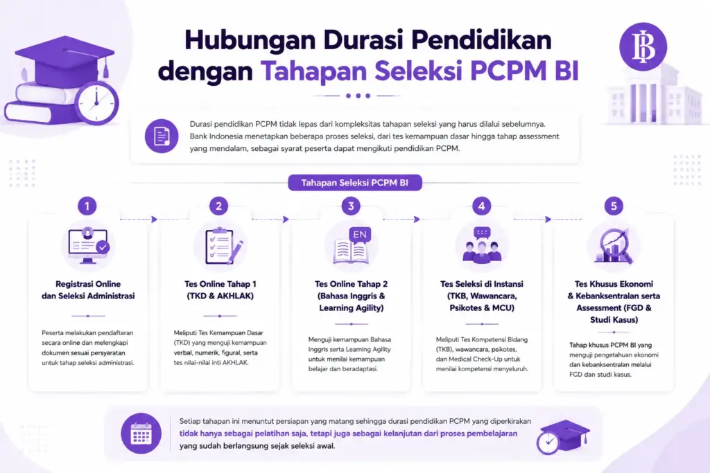 Berapa lama pendidikan PCPM