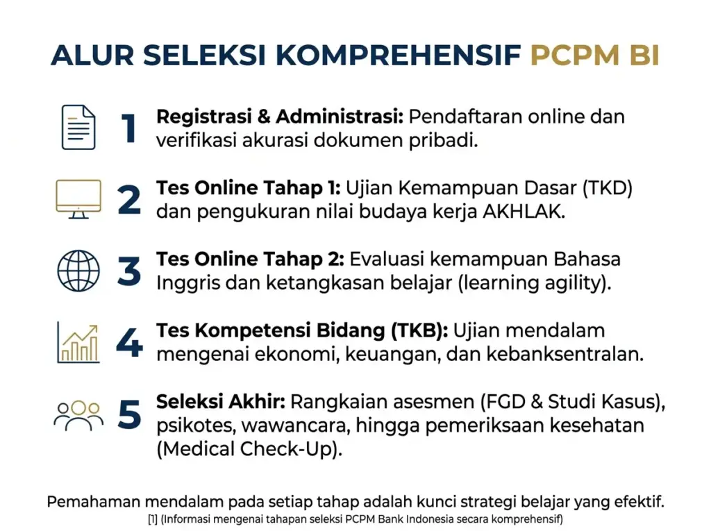 1. Menyelami Tahapan Seleksi PCPM BI yang Komprehensif