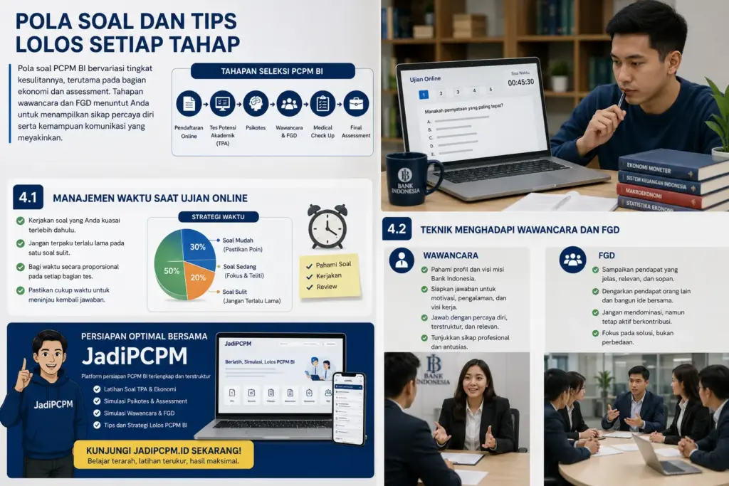 tahapan seleksi pcpm