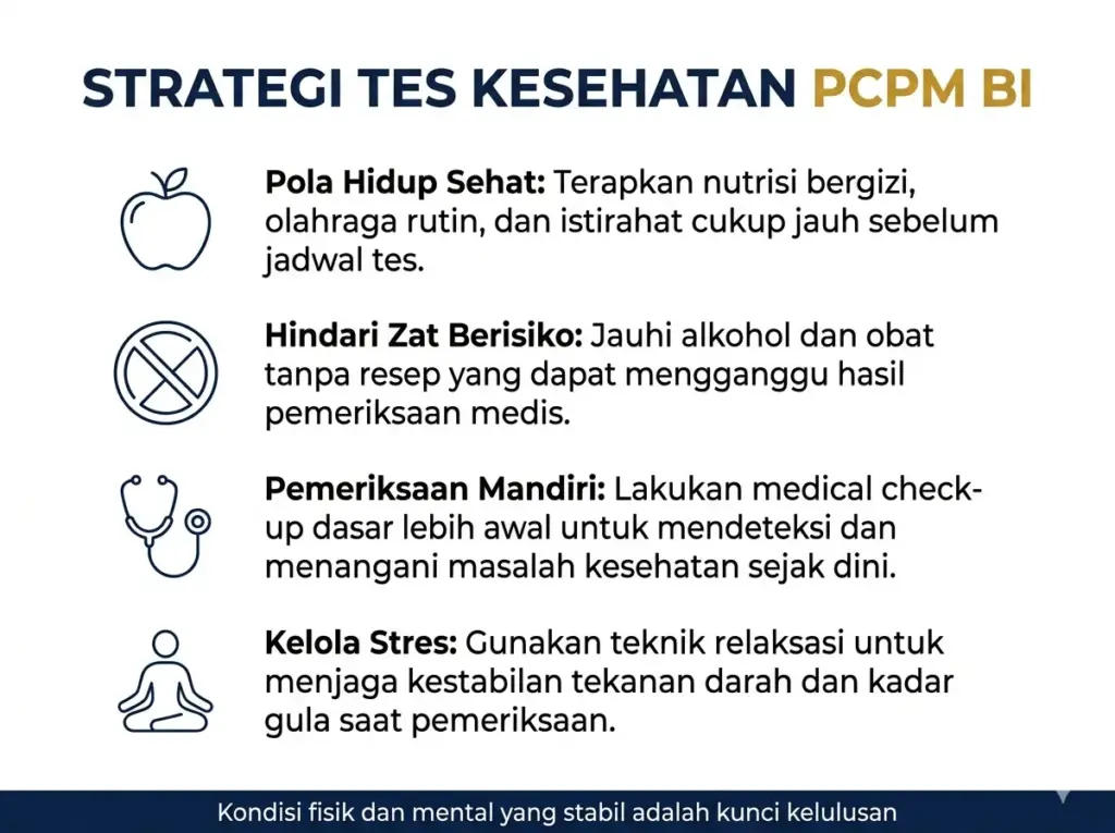 2. Persiapan Materi dan Strategi Menghadapi Tes Kesehatan PCPM