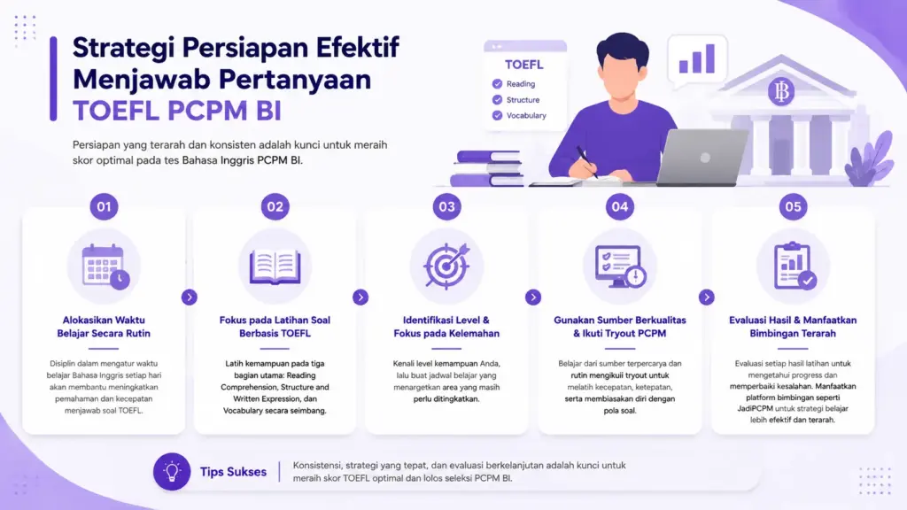 Apakah PCPM wajib TOEFL