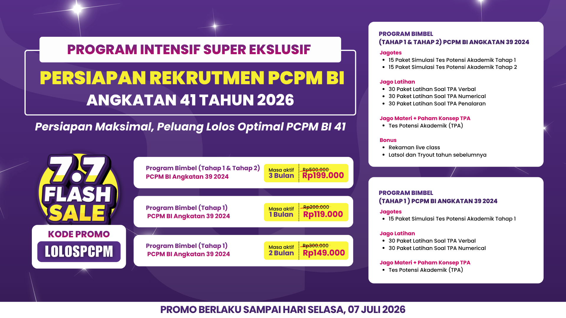 KODE VOUCHER JADIPCPM - ARTIKEL 7.7