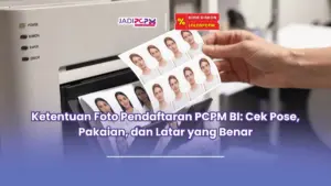 Ketentuan foto pendaftaran pcpm bi