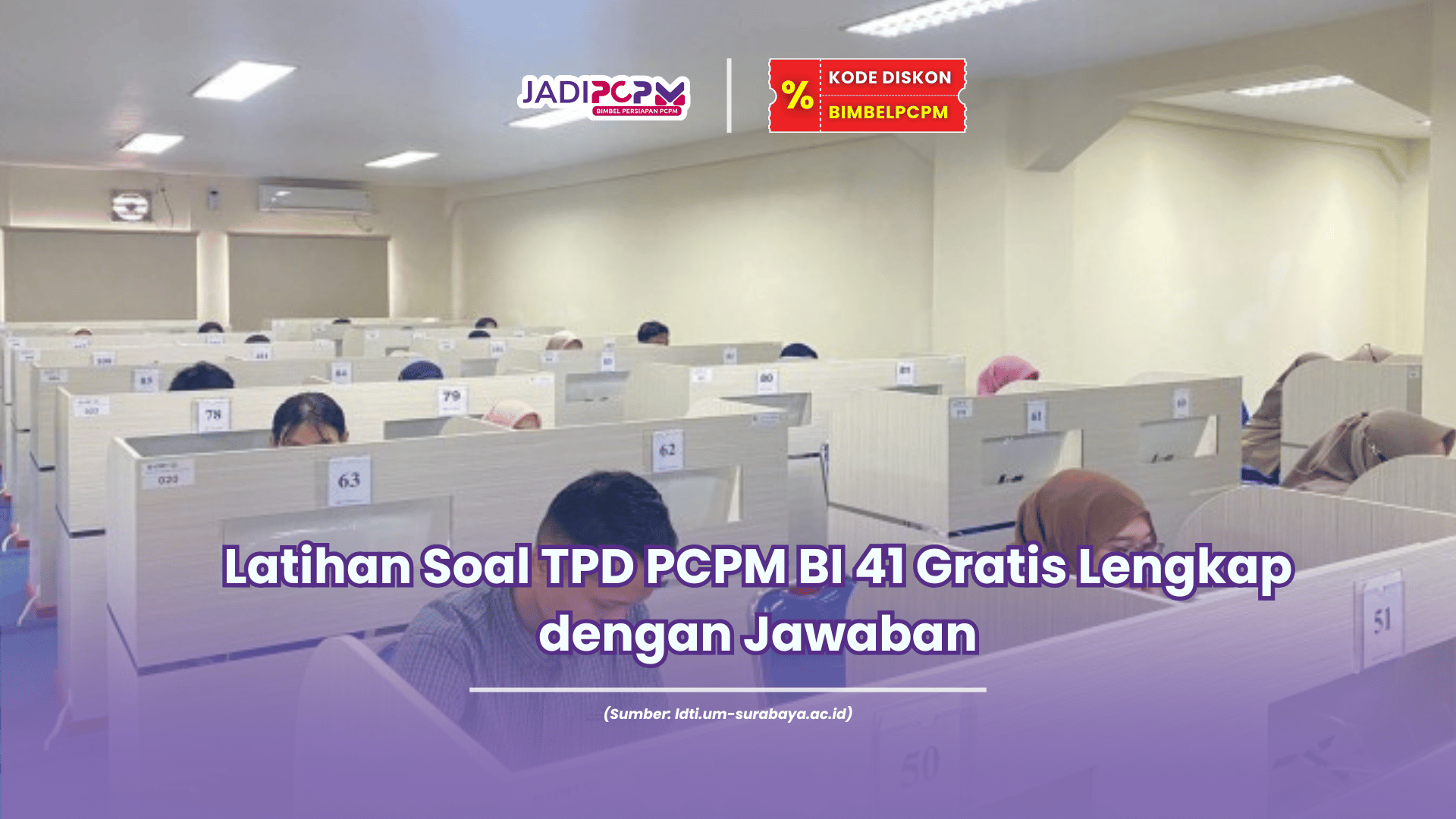 latihan contoh soal pcpm bi 41