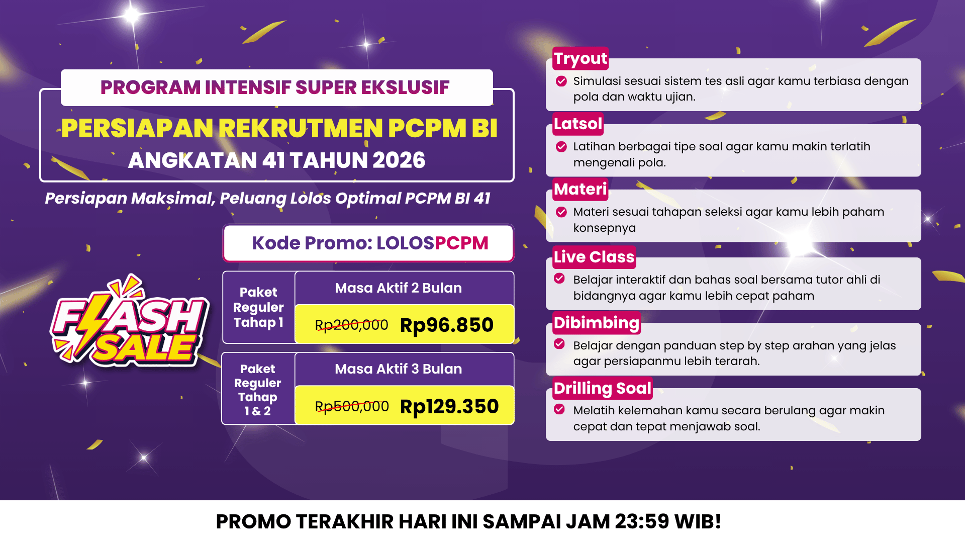 KODE VOUCHER JADIPCPM - ARTIKEL - PROMO FLASHSALE