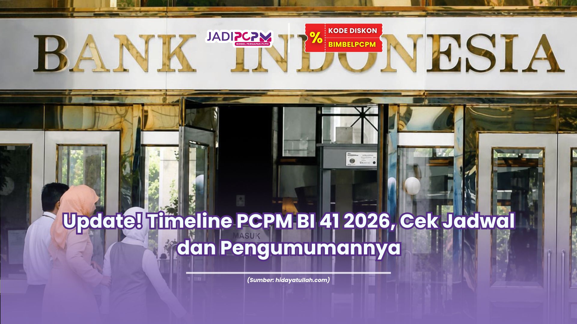 timeline pcpm bi angkatan 41