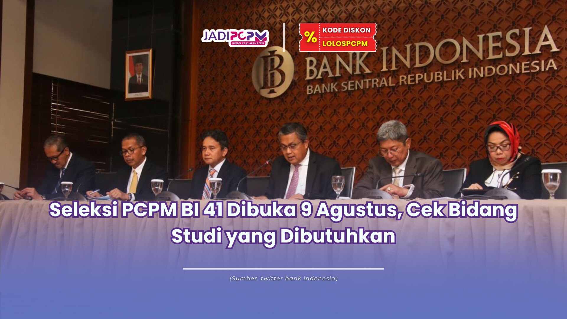 seleksi pcpm bi