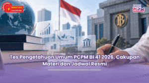 Tes Pengetahuan Umum PCPM BI 41 2026, Cakupan Materi dan Jadwal Resmi