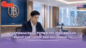 Tes Potensi Dasar PCPM BI PDF 2026, Ada Link Resmi Cek Contoh Soal dan Jadwal Tes