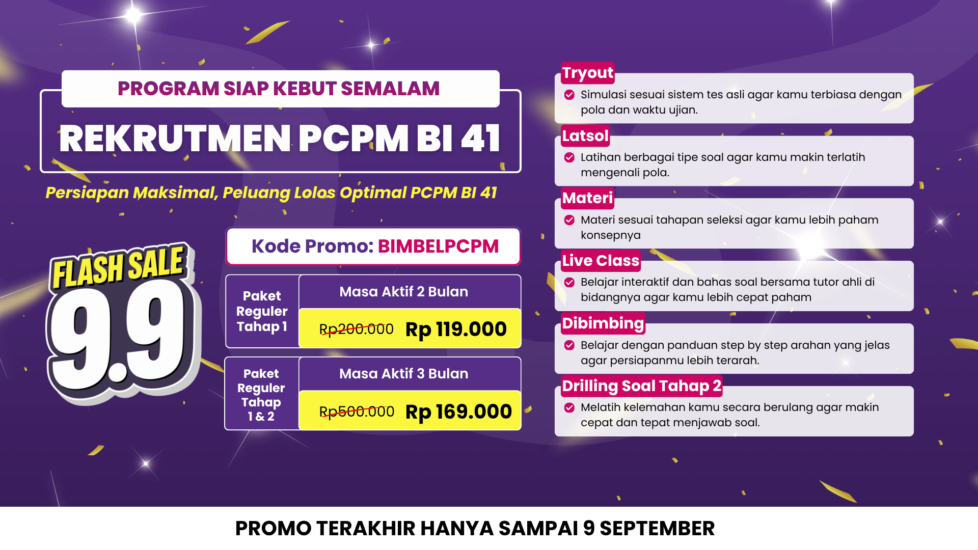 KODE VOUCHER JADIPCPM - ARTIKEL - PROMO 9.9