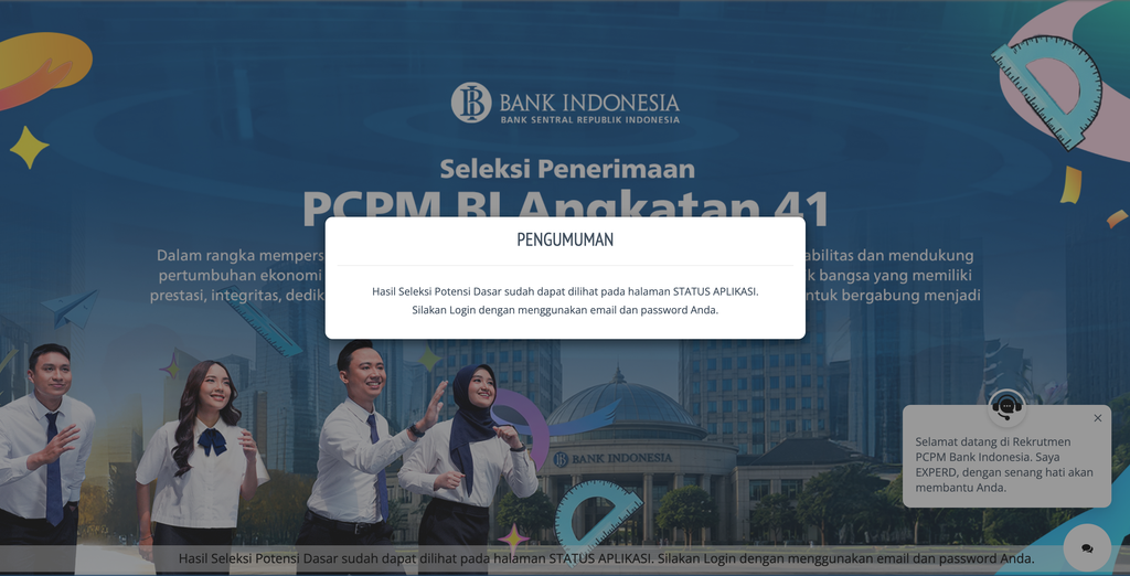 hasil seleksi potensi dasar pcpm bi 41