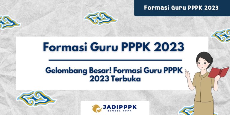 Formasi Guru PPPK 2023