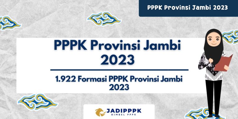 PPPK Provinsi Jambi 2023