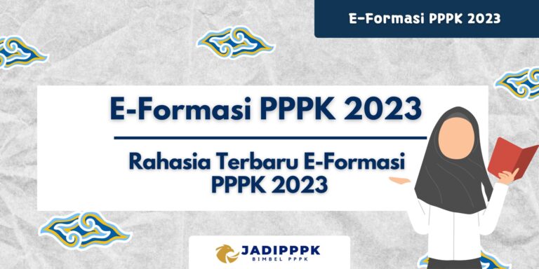 E-Formasi PPPK 2023