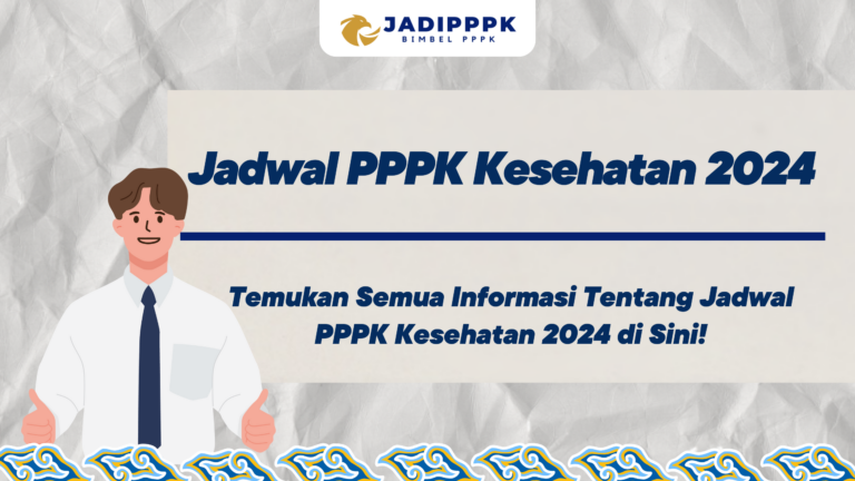 Jadwal PPPK Kesehatan 2024