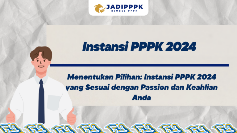 Instansi PPPK 2024