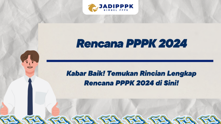 Rencana PPPK 2024
