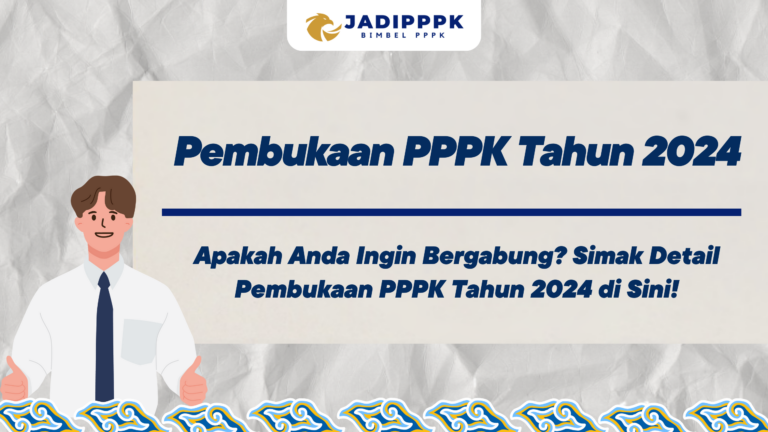 Pembukaan PPPK Tahun 2024