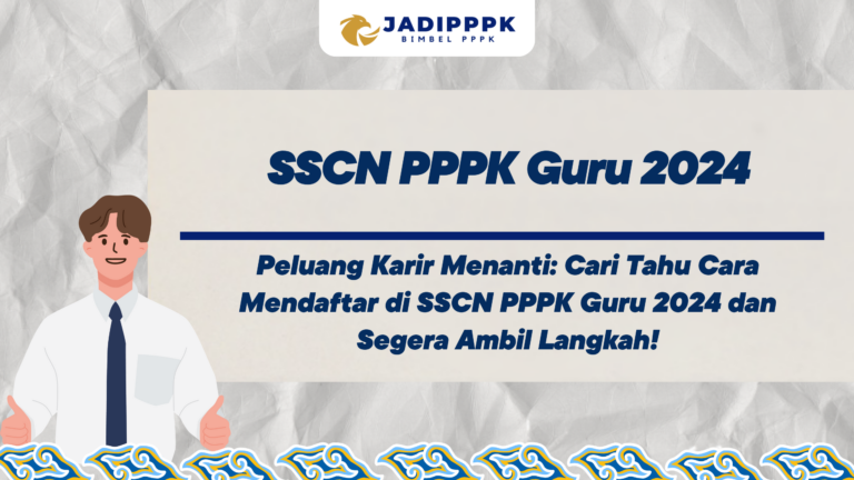 SSCN PPPK Guru 2024