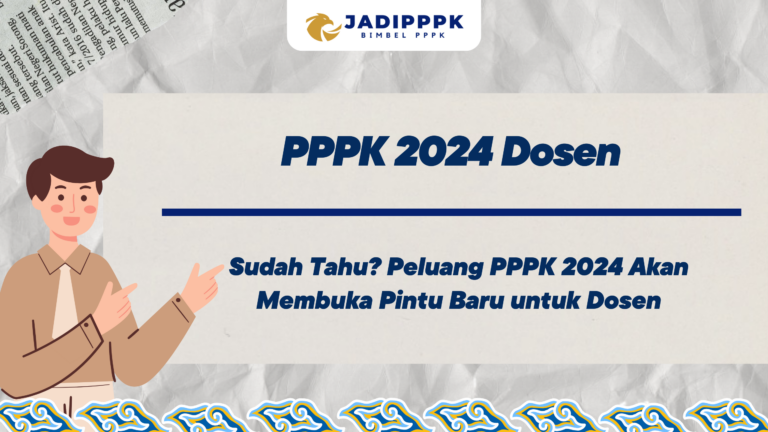 PPPK 2024 Dosen