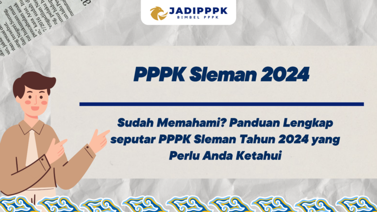 PPPK Sleman 2024