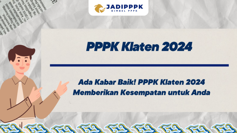 PPPK Klaten 2024
