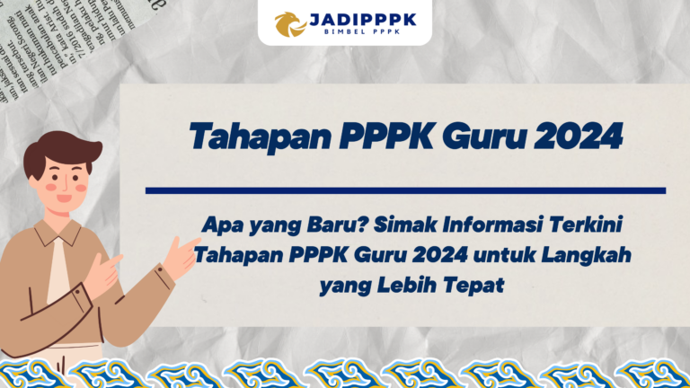 Tahapan PPPK Guru 2024