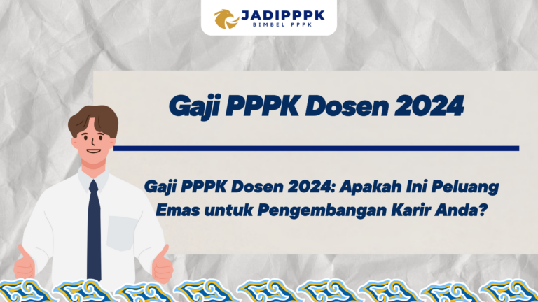 Gaji PPPK Dosen 2024
