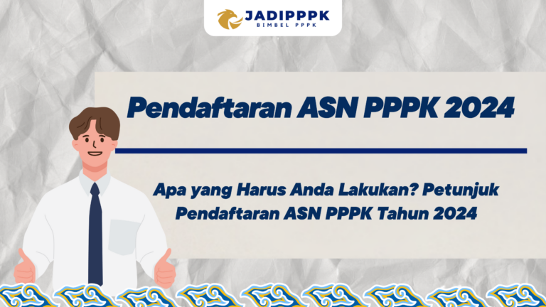 Pendaftaran ASN PPPK 2024
