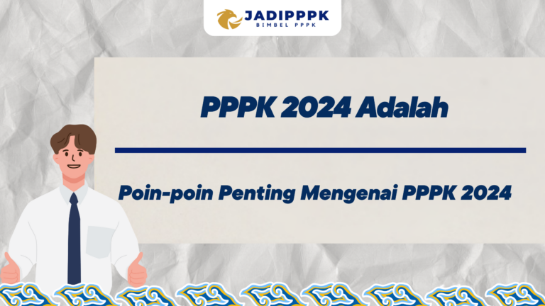 PPPK 2024 Adalah