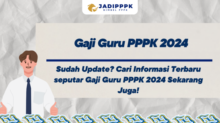 Gaji Guru PPPK 2024