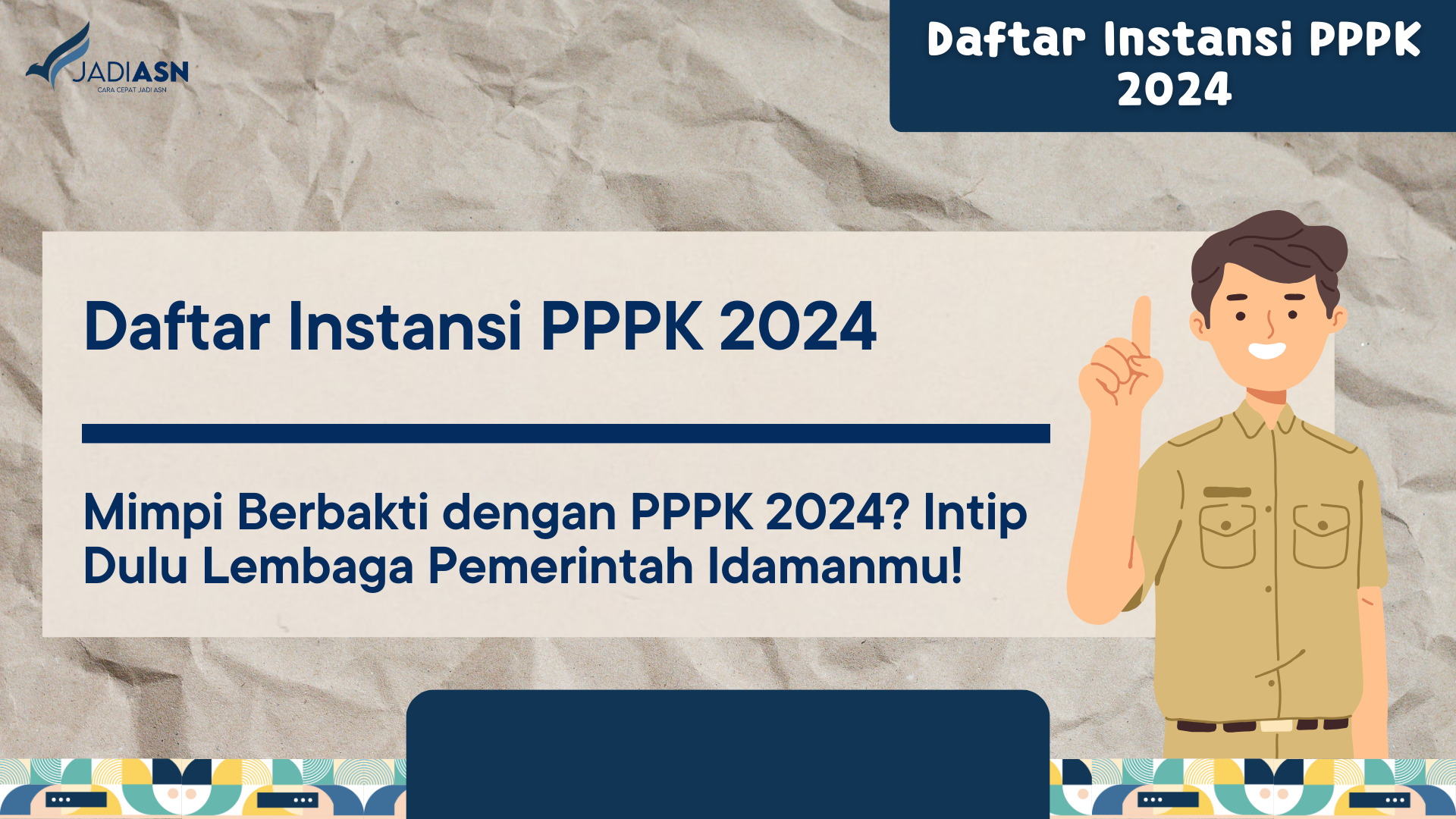 Daftar Instansi PPPK 2024