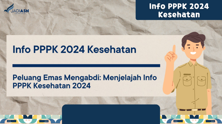 Info PPPK 2024 Kesehatan