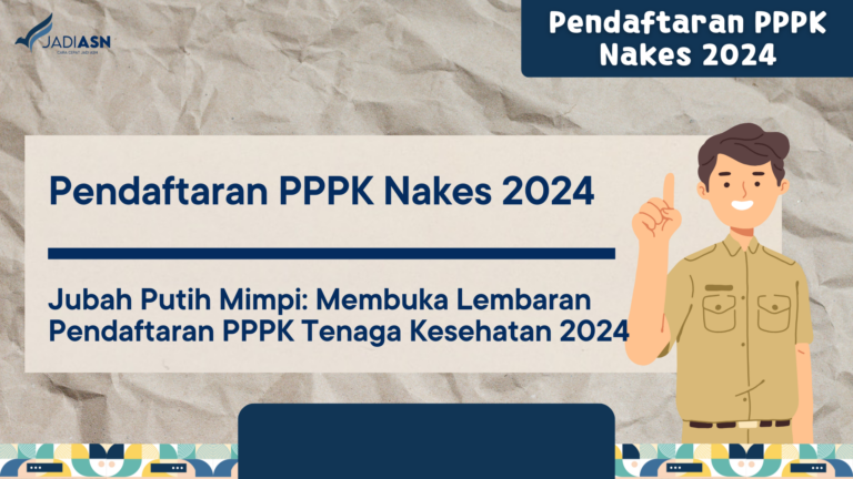 Pendaftaran PPPK Nakes 2024