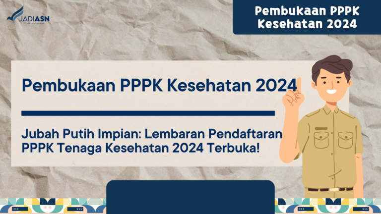 Pembukaan PPPK Kesehatan 2024