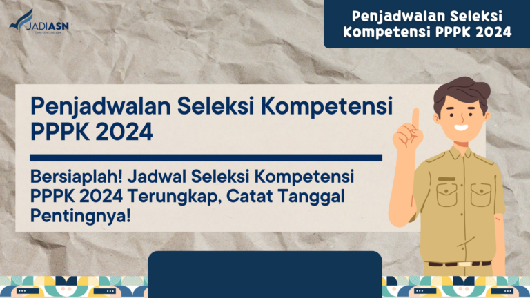Penjadwalan Seleksi Kompetensi PPPK 2024