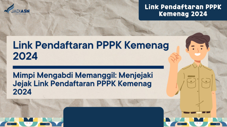 Link Pendaftaran PPPK Kemenag 2024