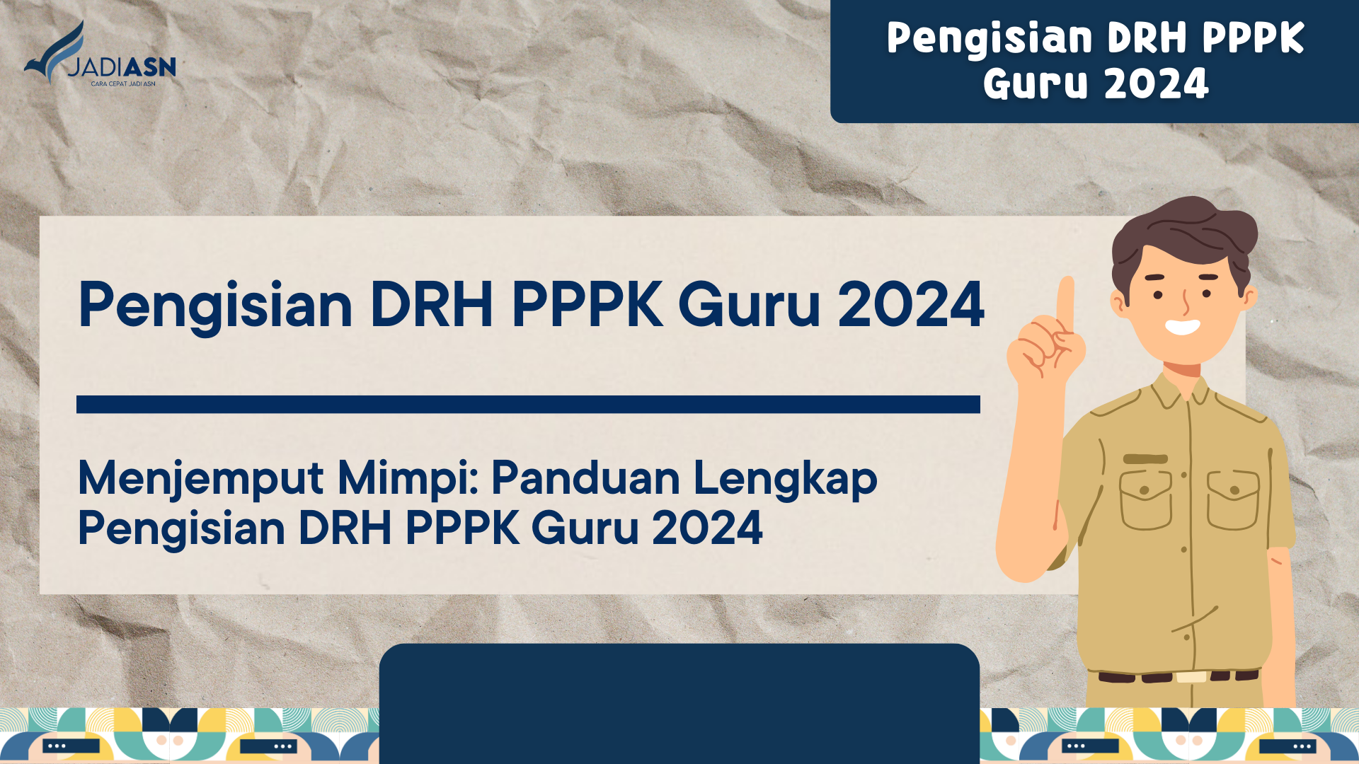 Pengisian DRH PPPK Guru 2024