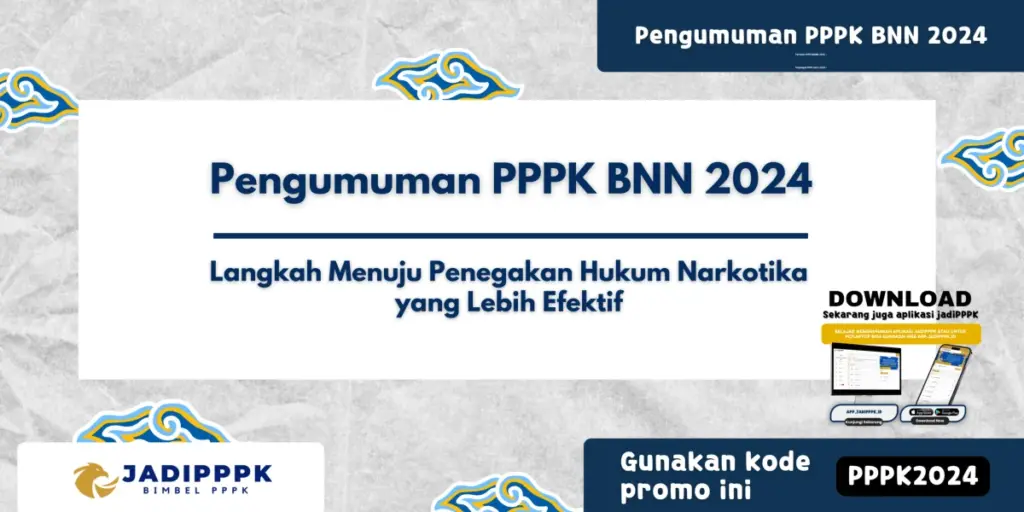 Pengumuman PPPK BNN 2024