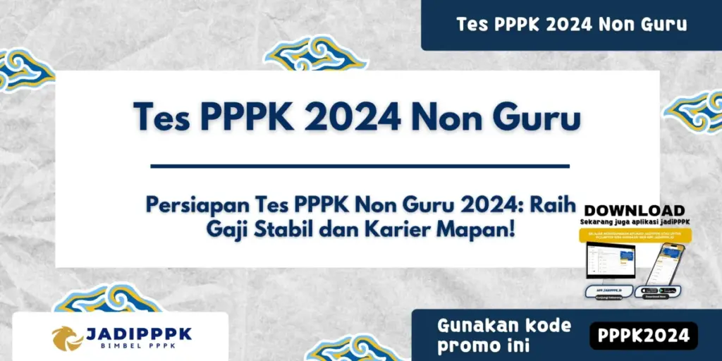 Tes PPPK 2024 Non Guru