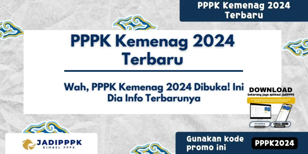 PPPK Kemenag 2024 Terbaru