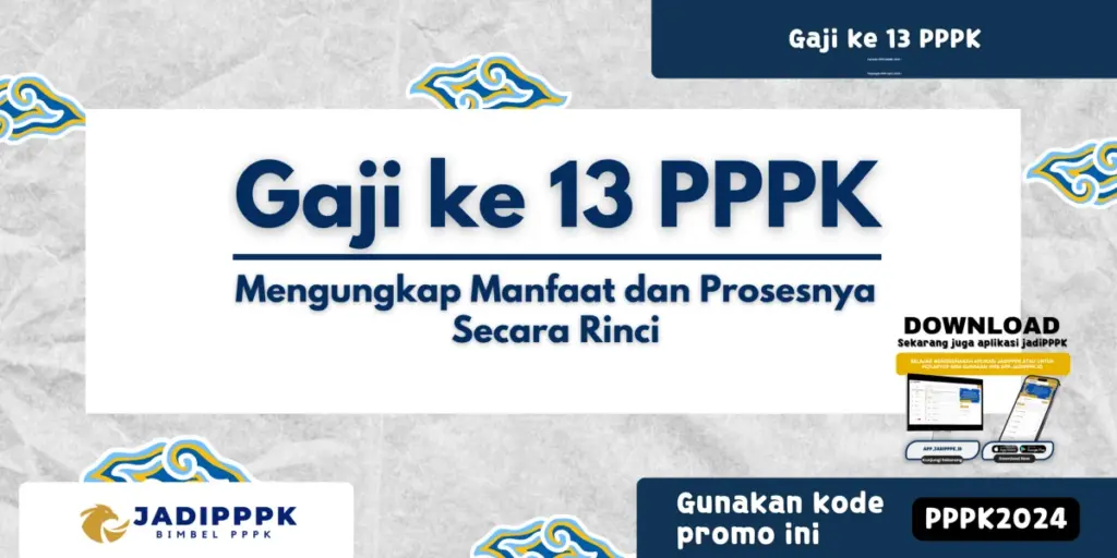 Gaji ke 13 PPPK