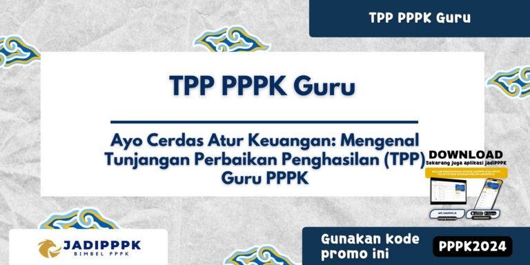 TPP PPPK Guru