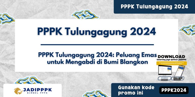 PPPK Tulungagung 2024