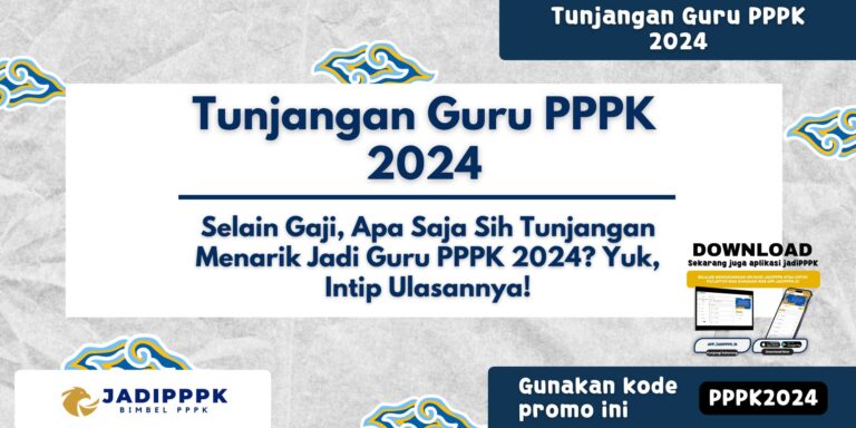 Tunjangan Guru PPPK 2024