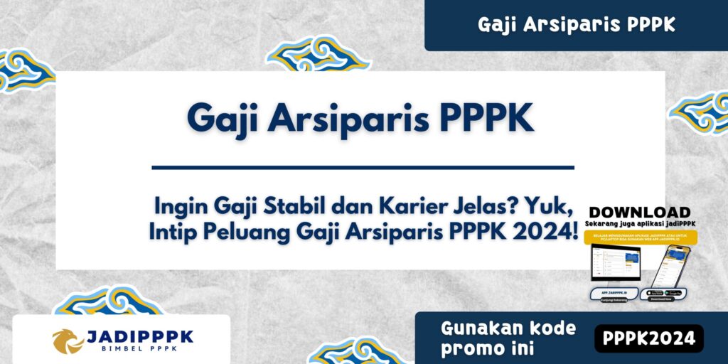 Gaji Arsiparis PPPK