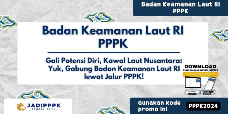 Badan Keamanan Laut RI PPPK