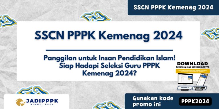 SSCN PPPK Kemenag 2024