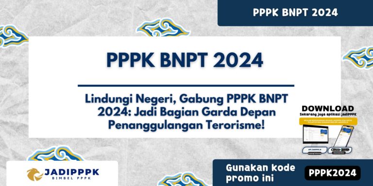PPPK BNPT 2024